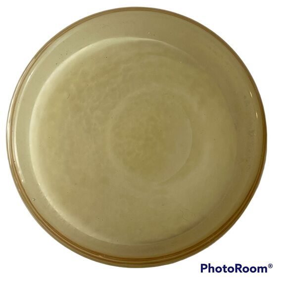 Bud Vase Yellow Cased Art Glass Hand Blown 6.25" Mid Century Home Office - Picture 6 of 7